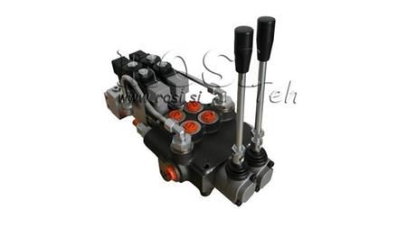 ZAWÓR HYDRAULICZNY 2xP80 - EO 12V
