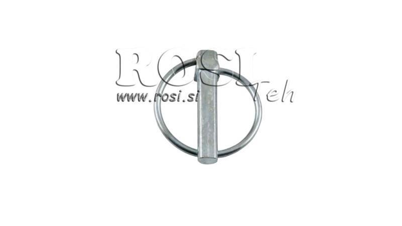 MORSETTO DI SICUREZZA TONDA 8 mm (8 PEZZO)