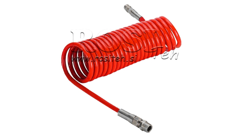 ZRAČNA CJEV ZA KOČNICE 12x9 16x1,5 - 22x1,5 CRVENA