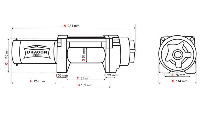 12 V ELEKTRISCHE SEILWINDE DWH 3500 HD - 1588 kg