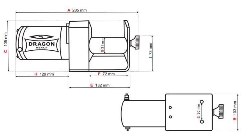 12 V ELEKTRICKÝ NAVIJÁK DWM 2500 ST - 1133 kg