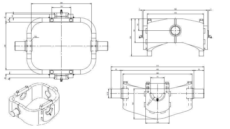 KARDANRING KAT.7 - 215 (25 ton)