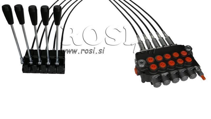 KIT 5xP80 + JOYSTICK 1 POZ L2000