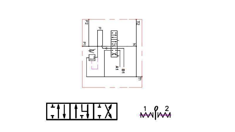 VEZALNA SHEMA 1xP40 HIDROMOTOR