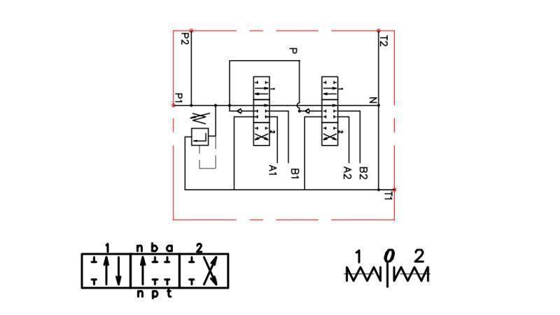 SCHEMAT OKABLOWANIA 2xP80