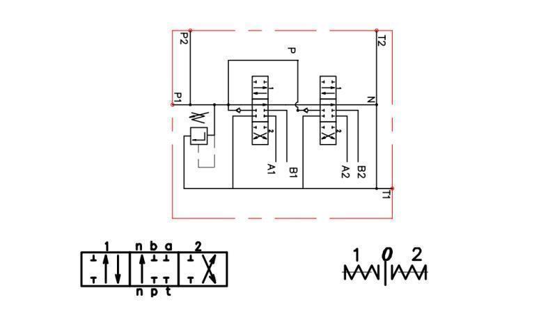 HYDRAULICKÝ VENTIL 2xP80