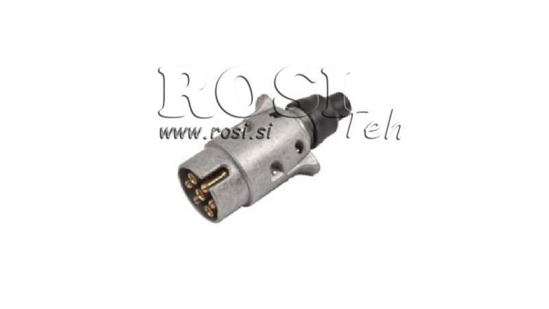 7 POLE MALE SOCKET AL